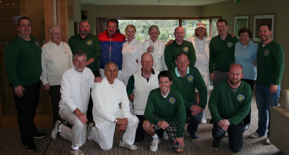 Team Photo Carrickmines vs Rushbrooke April 2017