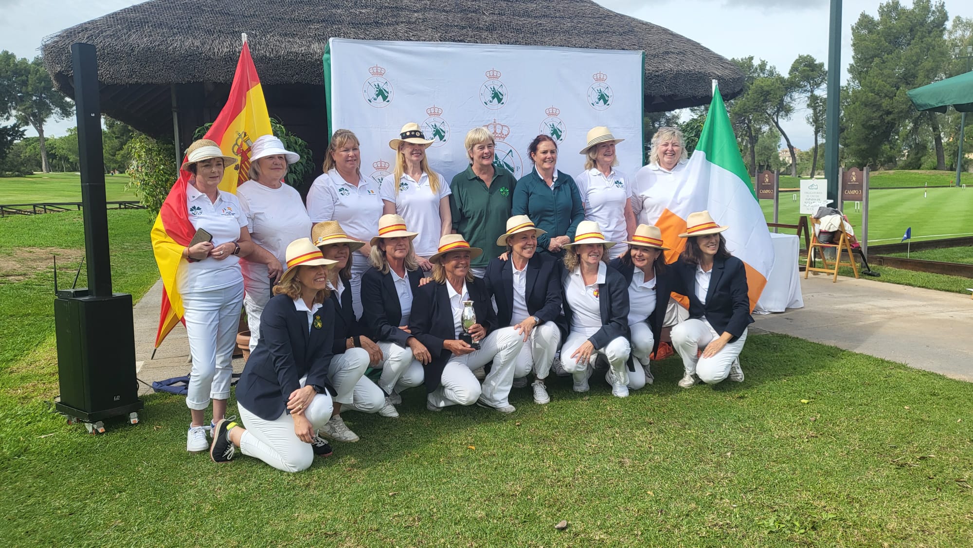 Ireland vs Spain Golf Croquet teams 2023