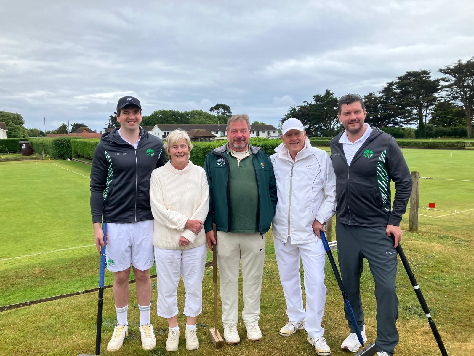 Irish Team photo Home Internationals 2025